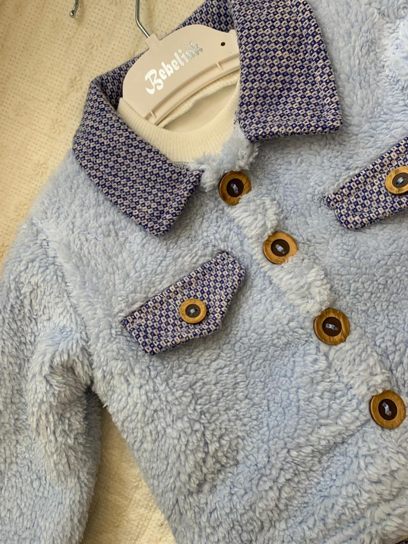 Ensemble Collection 3 Piéces 2026 Garçon Blue Bear 3-18 mois