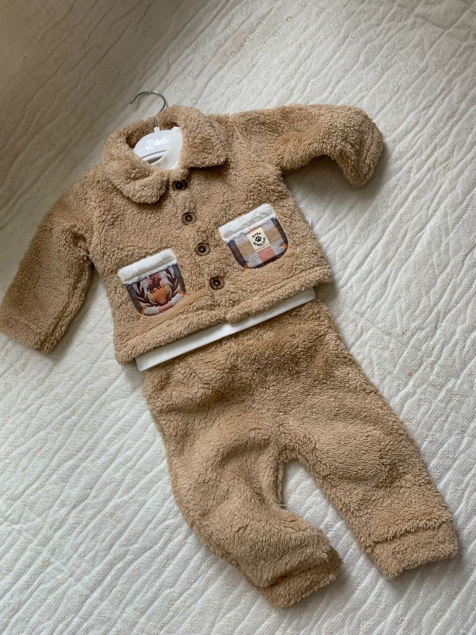 Ensemble Collection 3 Piéces 2026 Garçon Teddy Bear 3-18 mois