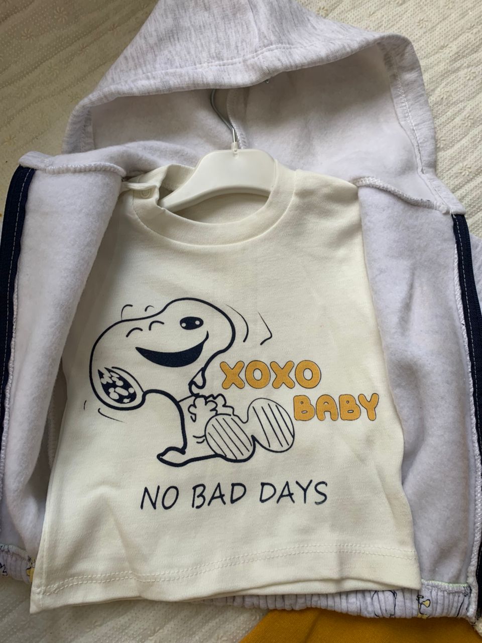 Jogging 3 Piéces Collection 2026 Garçon Snoopy 6-24 mois