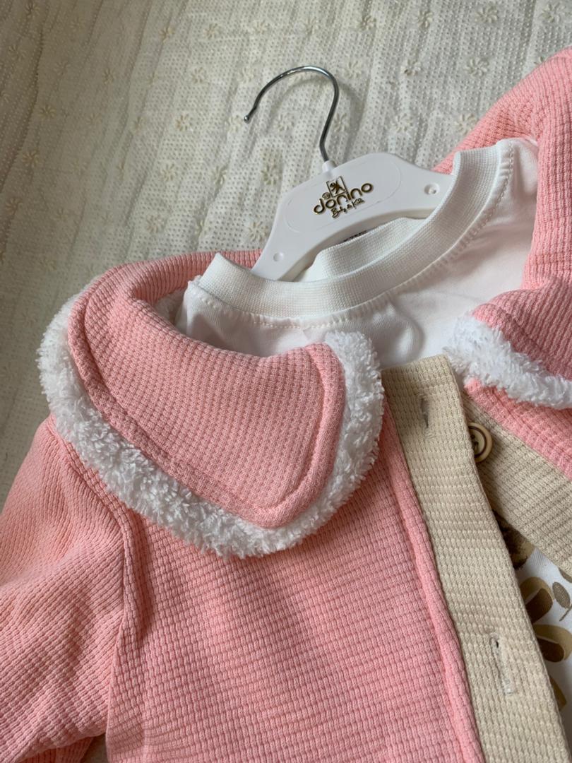 Ensemble 3 Piéces Collection 2026 Fille Pink Rabbit 6-24 mois