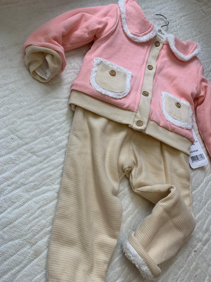 Ensemble 3 Piéces Collection 2026 Fille Pink Rabbit 6-24 mois