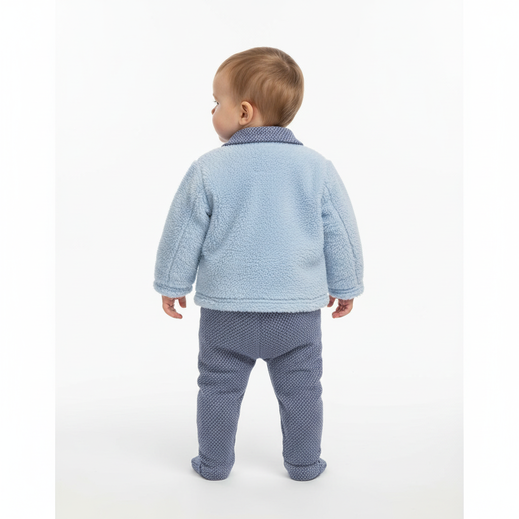 Ensemble Collection 3 Piéces 2026 Garçon Blue Bear 3-18 mois