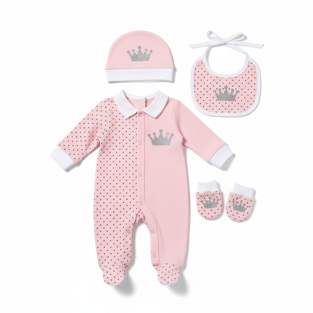 Trousseau Bébé 4 Pieces Baby King
