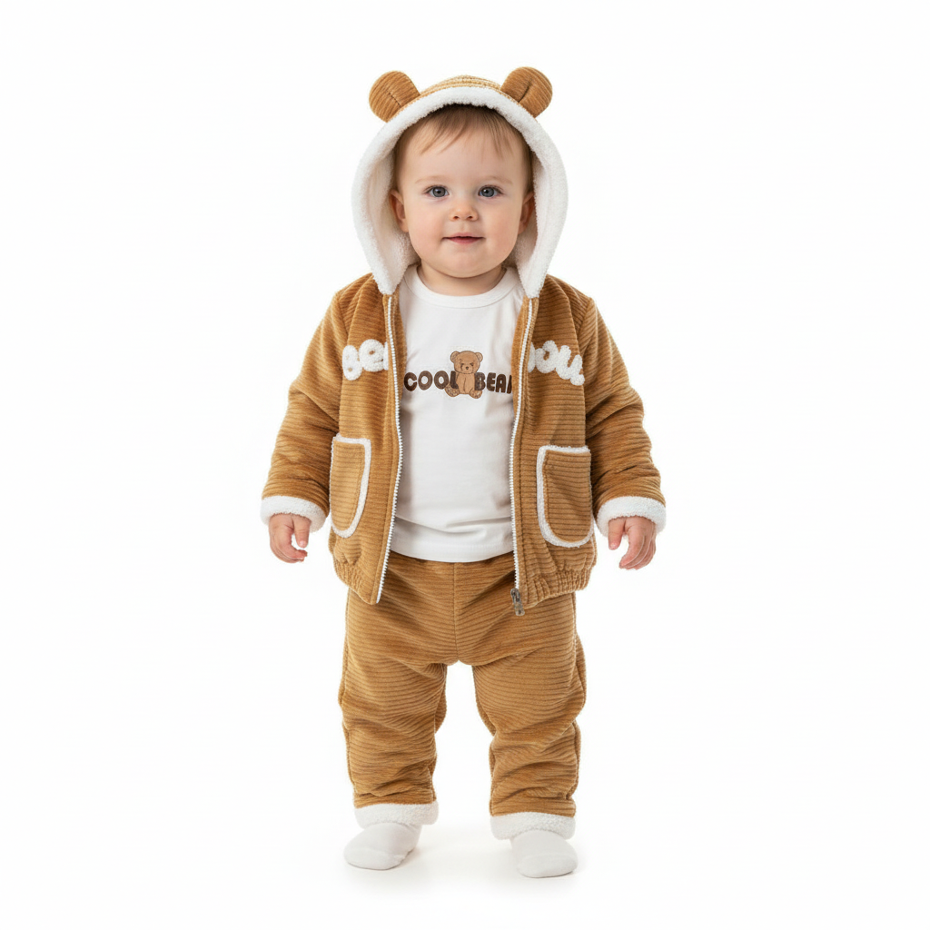 Ensemble Collection 3 Piéces 2026 Garçon Cool Bear 6-24 mois